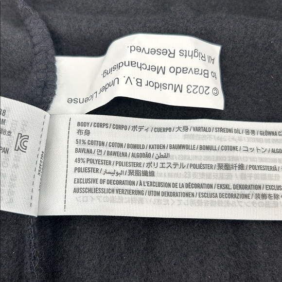 NWT Hollister The Rolling Stones Oversized Lips Graphic Pullover Band Sweatshirt - Picture 10 of 11